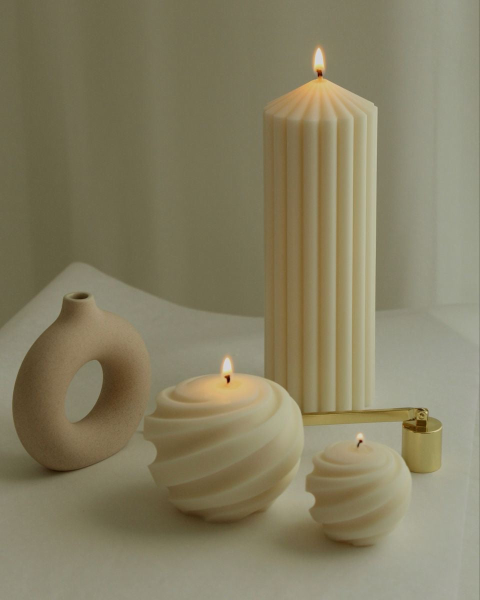 Spiral Candle Set