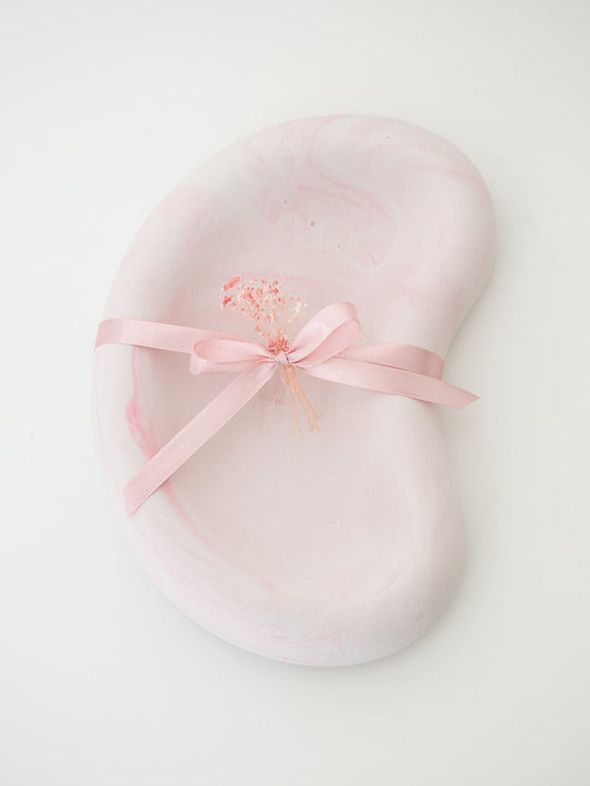 Half Moon Tray - Baby Pink