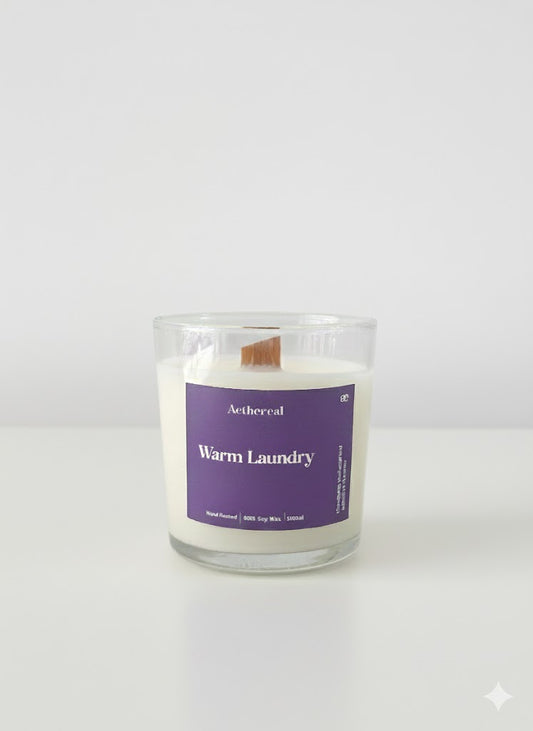 Warm Laundry-  Linen Jar