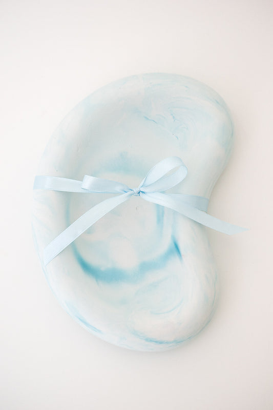 Half Moon Tray - Baby Blue